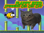 Pasărea Flappy care se învârte, oia oia, pisica