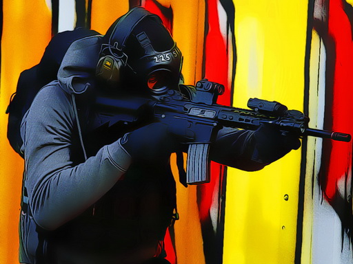 Imaginea Soldații în Battle Jigsaw