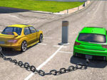 Joc Chained Cars Impossible Tracks